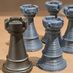 Free STL file rook (chess) ♟️・3D printable object to download・Cults