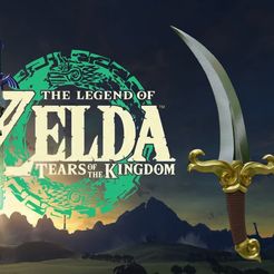 00.jpg 3D file Ganon Dagger Legends Of Zelda Tears og The Kingdom・3D printer model to download