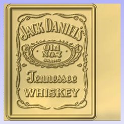 JackD.jpg STL-Datei Jack Daniels Whiskey ii kostenlos・3D-Druckvorlage zum Herunterladen