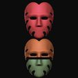 23.jpg Squid Game Mask - The Waiter No29 Mask - 3D print model