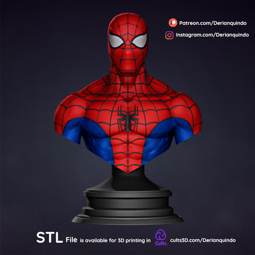 Spiderman fanart / Spiderman mask 3D model
