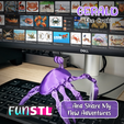 funstl-gerald-flexi-articulated-crab-picture-2.png FUNSTL - GERALD, Articulated Crab Flexi 3MF