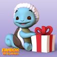 1.jpg Free 3D file Pokemon Squirtle Christmas Toy・3D print model to download