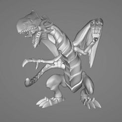 STL file YuGiOh Armed Dragon 3x Bundle!・3D printer model to download・Cults