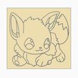 eeveesubir3.jpg Eevee Pokemon Anime Chibi Cookie Cutter
