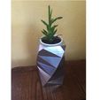 pot twist Photo2.jpg Mini flowerpot Twist design ideal for cacti