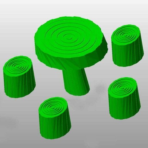 Image_001.jpg Fairy Table & Stool