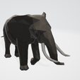 Captura.png Elephant Low Poly - Elephant Low Poly