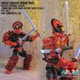 RBL3D_Samurai_armor_pads_1.jpg Samurai/Ninja armor pads (Motu compatible)