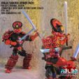 RBL3D_Samurai_armor_pads_1.jpg Samurai/Ninja armor pads (Motu compatible)