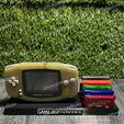 gameboy-advance,-pokemon-games,-gameboy-advance-holder,-stand,-display-home-decor,gaming-room,-geek.jpg GAMEBOY ADVANCE HOLDER / STAND WITH 5 GAME CARTRIDGES CASES