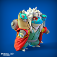 1.png STL-Datei Blastoise jiraiya weise Modus・Design für 3D-Drucker zum herunterladen