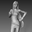 tifa6.jpg Tifa Lockhart Final Fantasy VII Fanart Statue 3d Printable