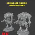 squire2promo.jpg starguard 'squire' mech walker 2 pack (8mm scale)