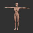 4.jpg -Datei Beautiful Woman -Rigged 3d character herunterladen • 3D-druckbare Vorlage, igorkol1994