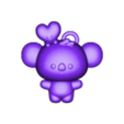 Koya Keychain STL.stl Keychain - BT21 KOYA y Tata - BTS