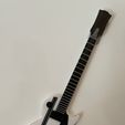 IMG_6351.jpeg Metallica Jamz Hetfield Iron Cross ESP Guitar Fridge Magnet