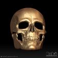 THE-BROKER-RIPPER-SKULL-MASK-05.jpg Bantam The Broker - Ripper The Bone Collector Mask - Warzone MW3 - STL model 3D print file