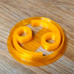 Cancer Zodiac Cookie Cutter