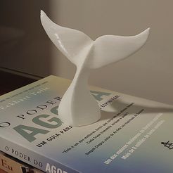 AirBrush_20230414234721.jpg STL file Whale Tail Decorative Home・3D print design to download