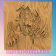 3.png Bear with claws 3D MODEL STL FILE FOR CNC ROUTER LASER & 3D PRINTER