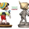 The-first-Step-of-Pinocchio-and-Jiminy-Cricket-4.jpg The first Step of Pinocchio and Jiminy - fan art printable model