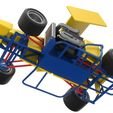 3.jpg Diecast Supermodified front engine Winged race car V2 Scale 1:25