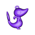 Snivy keychain.stl Porta-chaves Snivy
