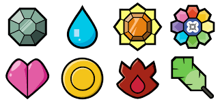 Kanto_Badges.png Porte-cartes Pokémon TCG avec badges Kanto Arena