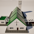 iglasiacampanarioN10.png 3D Church in N scale (updated)