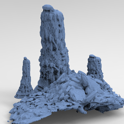 untitled.3546.png Fichier OBJ Dantes Underworld Ancient Stone Carved rock 1・Objet pour imprimante 3D à télécharger, aramar