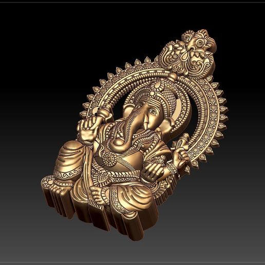 🔑 VINAYAGAR PENDENT・ STL File for ・Cults