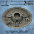 tol Spuyergik Karaves TOURNEYS | fiper , ‘¢ Soothsayer’s Dwelling Imagin3Designs with Playable Interior www.my minifactory.com/users/Imagin3Designs =. www.facebook.com/imagin3designs . www.instagram.com/imagin3designs/ www.patreon.com/imagin3designs se ad Spuyergik Karazves: Soothsayer / Shaman Tent with Playable Interior