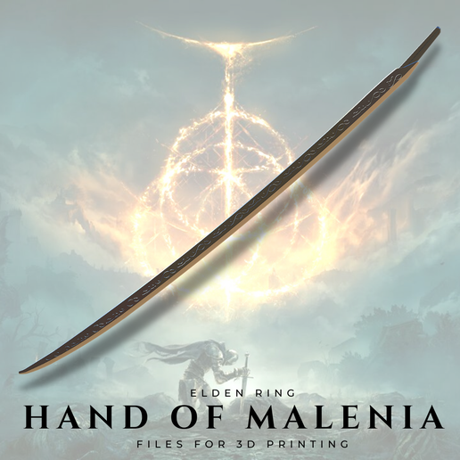 ✋ Hand of Malenia (Elden Ring)・ STL File for 3D printing・Cults