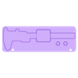 inlay bottom tpu.stl Caliper Storage Case Pro (Customizable TPU Inlay)