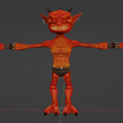 1.png Kameo: Elements of Power - Fire Troll 3D Model STL File - Embrace the Fiery Might in 3D!