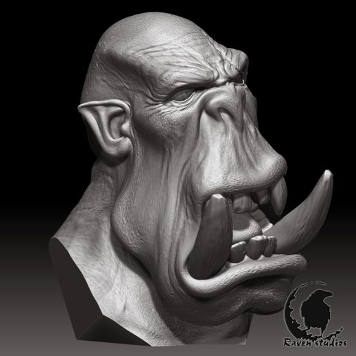 HD HEAD 'TROLL HEAD'