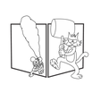 IMAGEN3-TOM-Y-DALE.png Itchy and Scratchy Wall Art 2D Decor