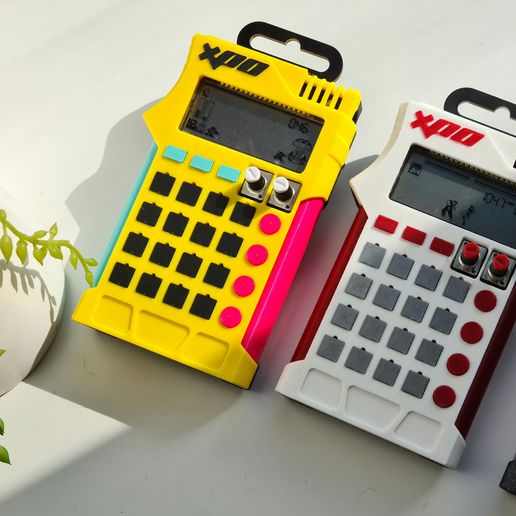 📁 Pocket Operator Case XPO 3D Printable Case stl file Cyberpunk