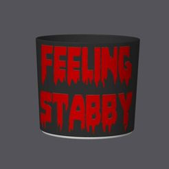 05-Stabby-new.jpg Punny Planter 05 - Feeling Stabby