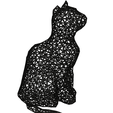 0 YD a o Baas Nt PRE A Mesh Wire Cat - SLA Print