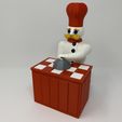 Image0004i.JPG The "Magic Chef", A 3D Printed Automata