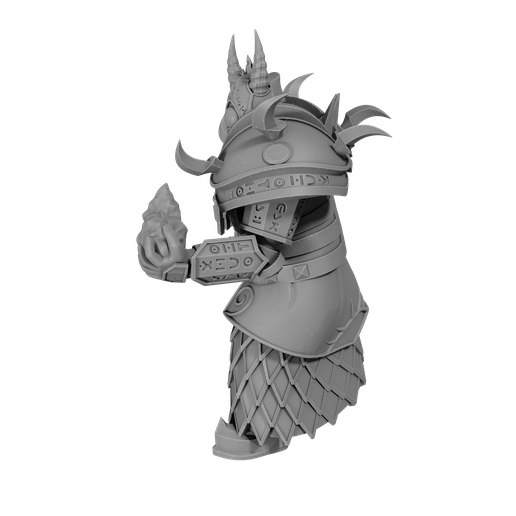 🕍 Temple World – Kus'Thom Warghem Chaos Dwarf STL – Dark Shrine