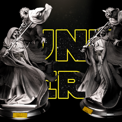 2.png Archivo 3D Yoda Sculpture - Star Wars 3D Models - Tested and Ready for 3D printing・Objeto imprimible en 3D para descargar