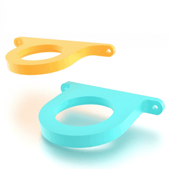 Capture d’écran 2018-03-26 à 16.44.36.png Fichier STL gratuit Support de lumière ambiante pour moniteur 100mm Vesa・Plan pour impression 3D à télécharger