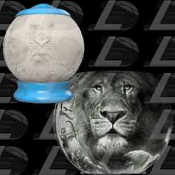 Vignette.png Fichier STL Narnia spherical lithophane night light・Objet imprimable en 3D à télécharger, Ludo3D