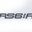 RS6-R-einzeln.jpg Audi RS6-R badge logo emblem RS6 S6 Abt A6