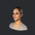 model-1.png Meghan Markle-bust/head/face ready for 3d printing