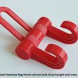 02d6febfeec5973b2640c82b910f8393_display_large.jpg STL-Datei Car Headrest Bag Hooks kostenlos・Objekt zum Herunterladen und Drucken in 3D