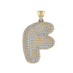 F-1.jpg Fichier STL PENDENTIF ALPHABET F・Modèle pour impression 3D à télécharger